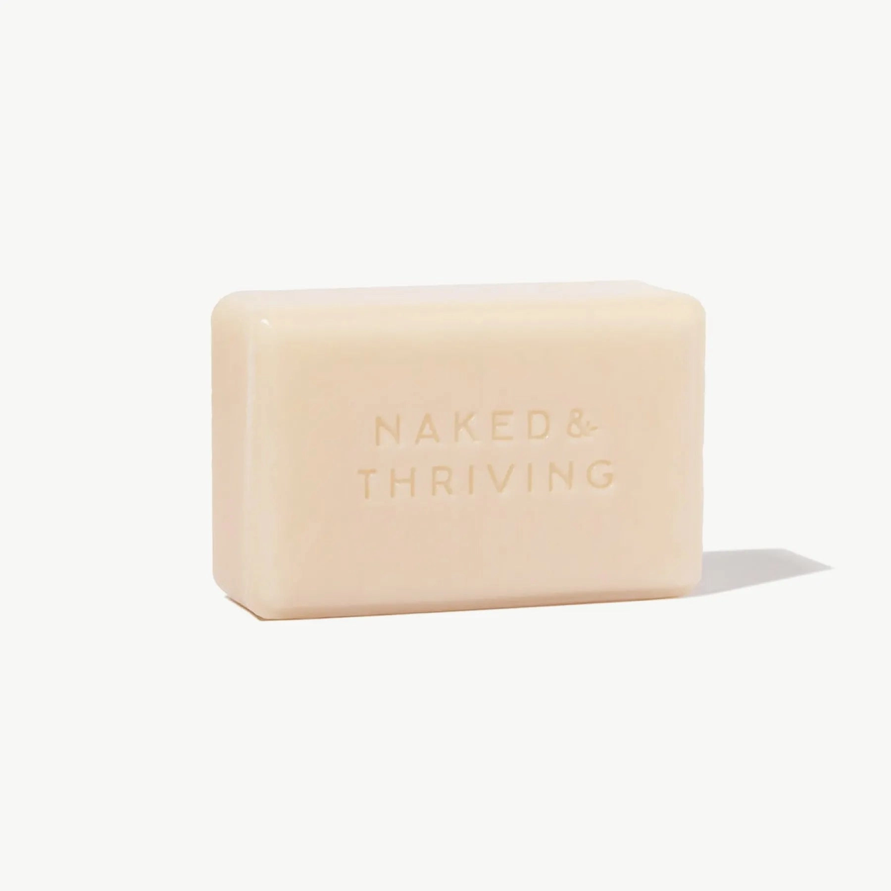Neutral Soothe Sensitive Cleansing Bar by Naked & Thriving displayed on white background
