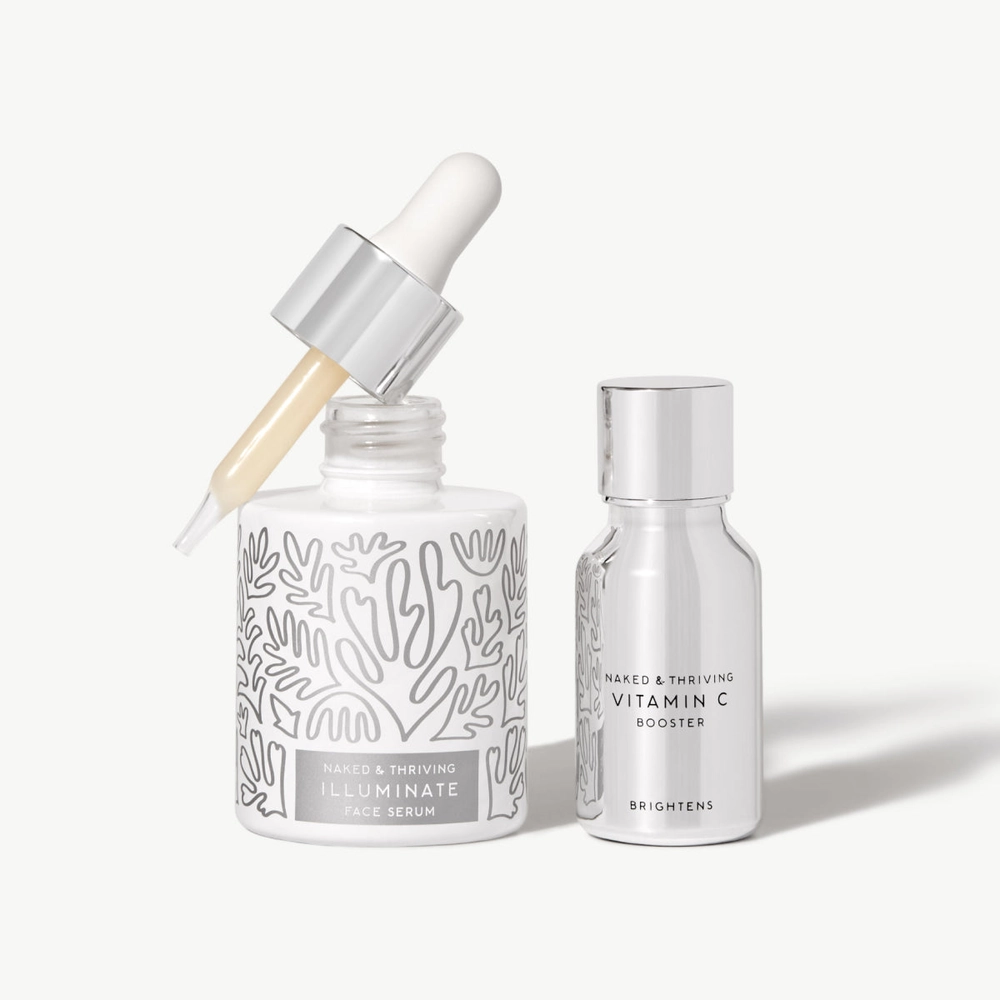The Super Bright Set with Illuminate BC+ Brightening Serum and Vitamin C Booster