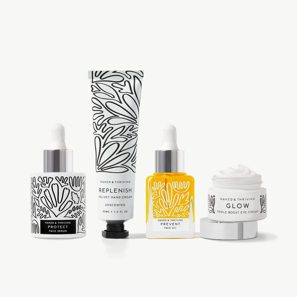 Daytime Replenish Routine with cleanser, serum and cream